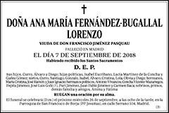 Ana María Fernández-Bugallal Lorenzo